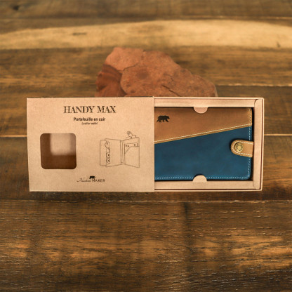 Grand portefeuille homme cuir HANDY MAX | Alaskan MAKER