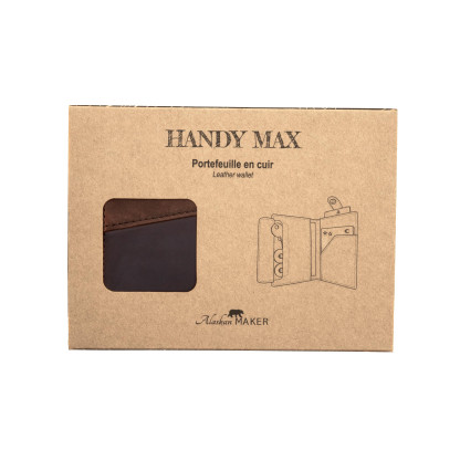 Grand portefeuille homme cuir HANDY MAX | Alaskan MAKER
