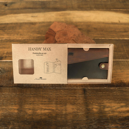 Grand portefeuille homme cuir HANDY MAX | Alaskan MAKER