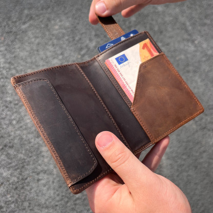 Grand portefeuille homme cuir HANDY MAX | Alaskan MAKER