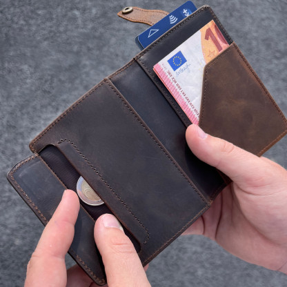 Grand portefeuille homme cuir HANDY MAX | Alaskan MAKER