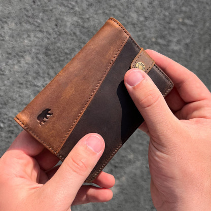 Grand portefeuille homme cuir HANDY MAX | Alaskan MAKER