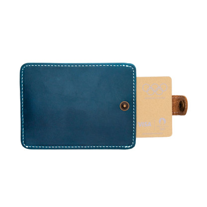 Portefeuille extra plat en cuir anti RFID HANDY | Alaskan Maker