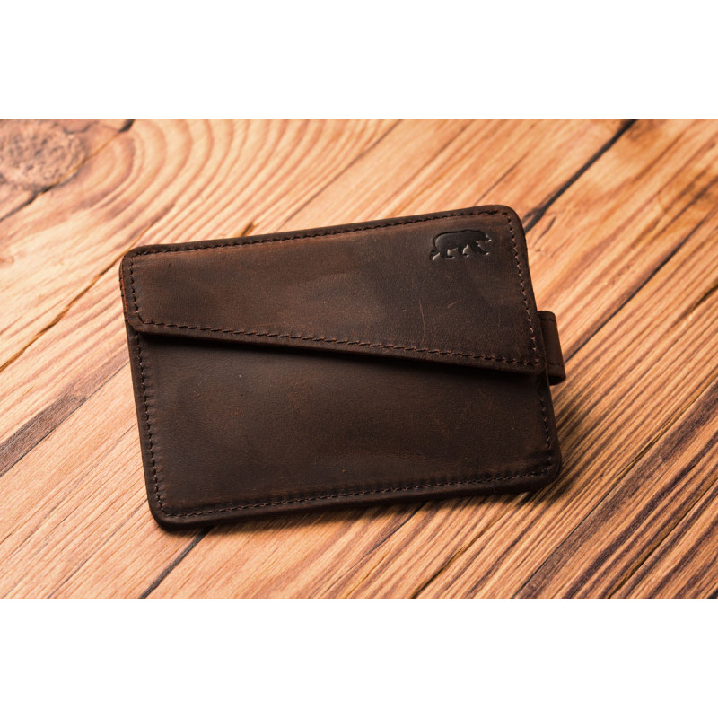 portefeuille homme cuir marron