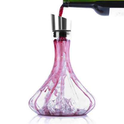 Carafe à vin TOPOGRAPHIC : Aiguille du Midi