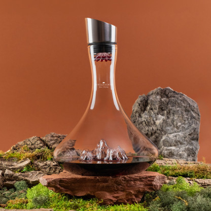 Carafe à vin TOPOGRAPHIC : Aiguille du Midi