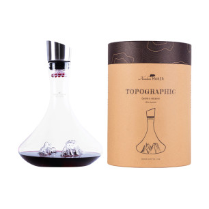 Carafe à vin TOPOGRAPHIC : Grand Canyon