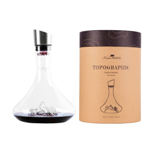 Carafe à vin TOPOGRAPHIC : Aiguille du Midi