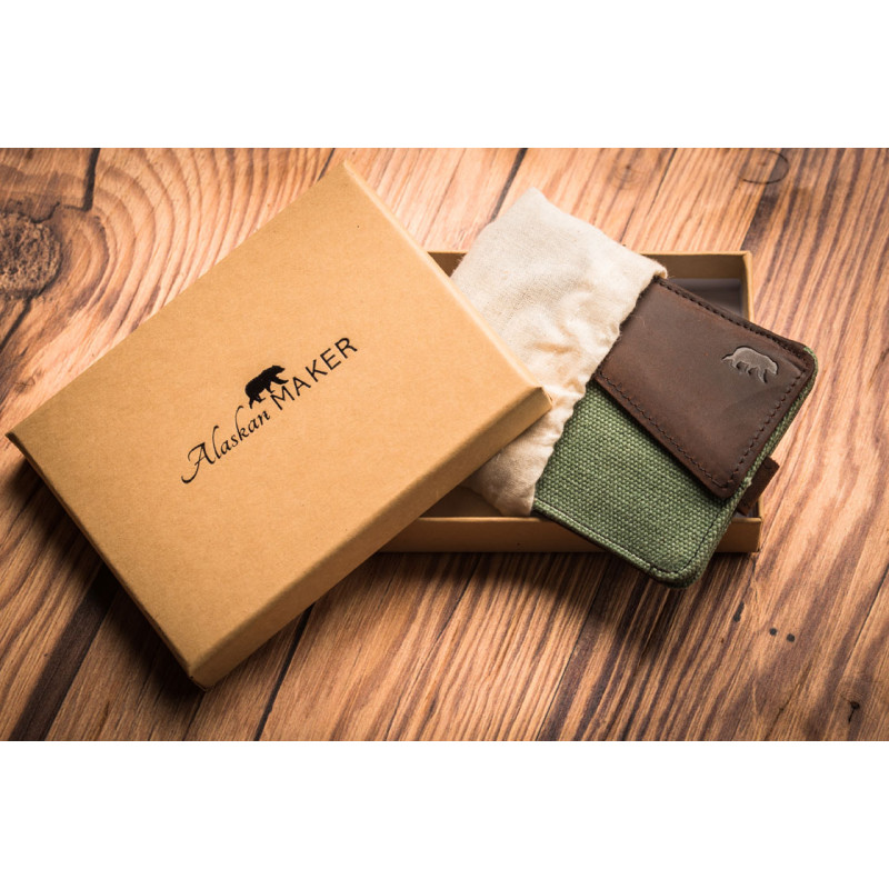 portefeuille homme marron