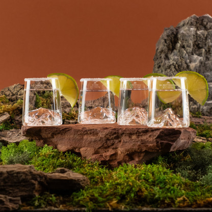 Box of 4 shooters TOPOGRAPHIC - Swiss Edition