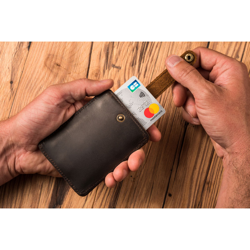 portefeuille plat homme