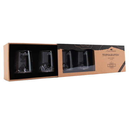 Coffret de 4 shooters TOPOGRAPHIC - Édition Suisse
