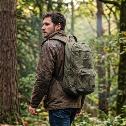 men's work backpack small size practical
