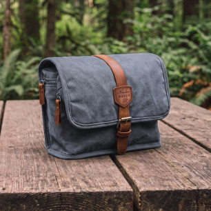 Trousse de toilette à suspendre TRAPPEUR toile waxée | Alaskan MAKER