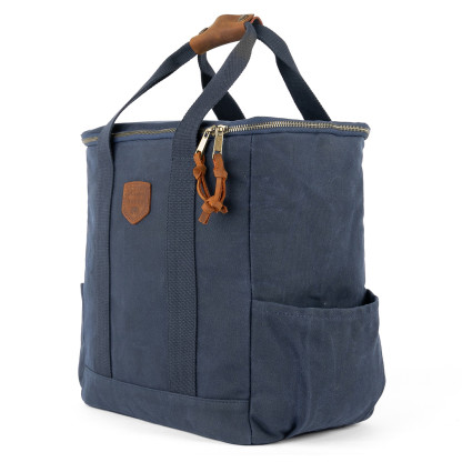 Glacière souple Stroller isotherme toile waxée cuir | Alaskan Maker