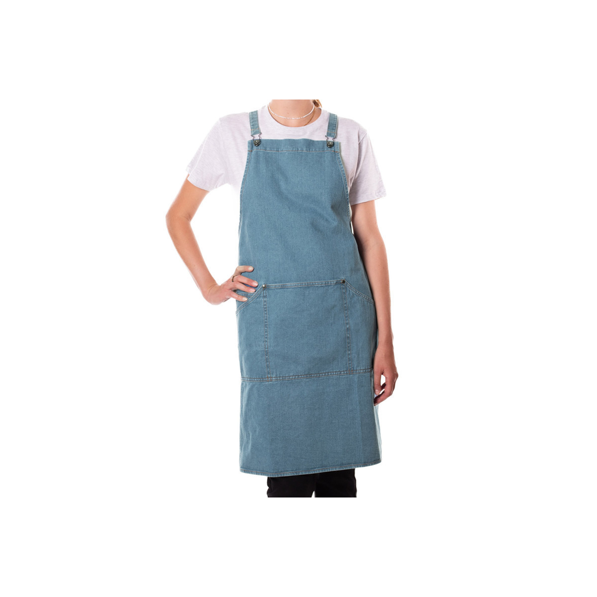 DENIM DUNGAREE PROBAN® CRAFTMAN APRON Amazon.com: Upguider Denim Apron with Pockets for Men and