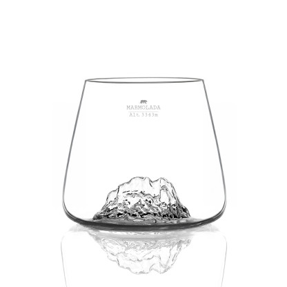 Verres à whisky TOPOGRAPHIC : Tofane Marmolada