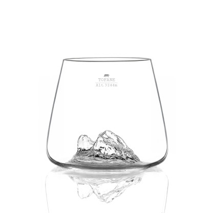 Verres à whisky TOPOGRAPHIC : Tofane Marmolada