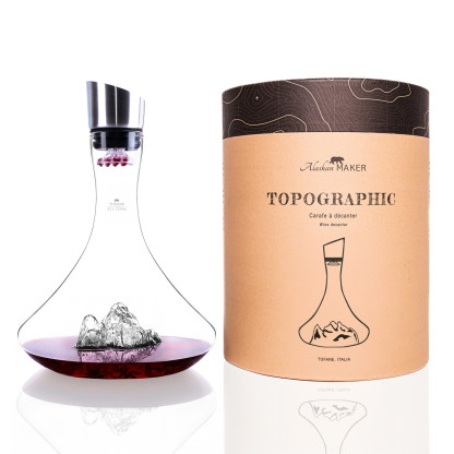 Carafe à vin TOPOGRAPHIC : Tofane