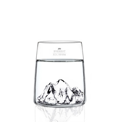 Set de 2 shooters TOPOGRAPHIC - Everest/Mont Blanc