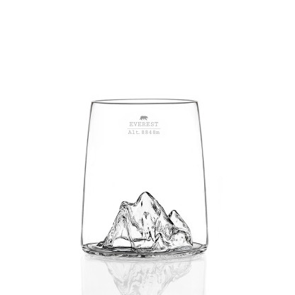 Set de 2 shooters TOPOGRAPHIC - Everest/Mont Blanc