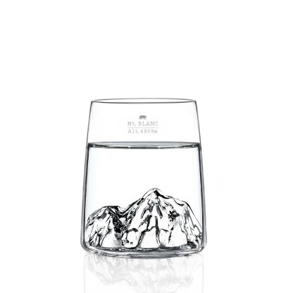 Set de 2 shooters TOPOGRAPHIC - Everest/Mont Blanc