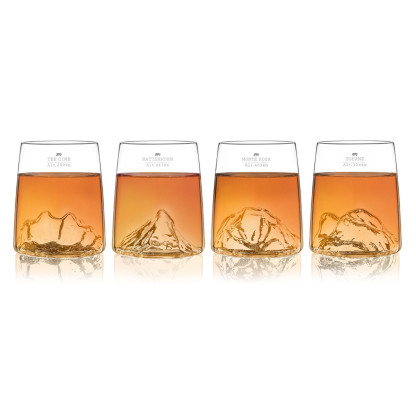 Box of 4 shooters TOPOGRAPHIC - Italy Edition