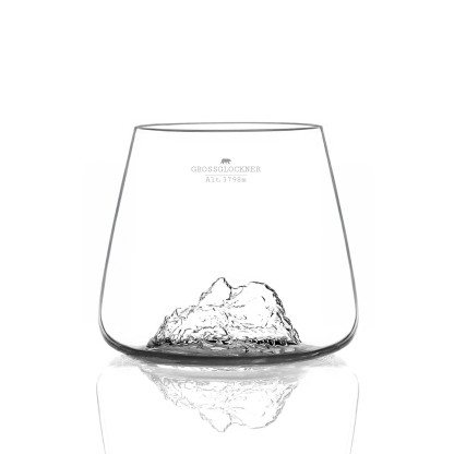 Set de 2 verres TOPOGRAPHIC : Grossglockner / Dachstein