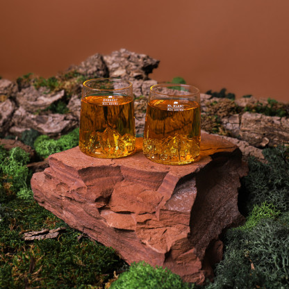 Set of 2 Shot Glasses – Everest & Mont Blanc