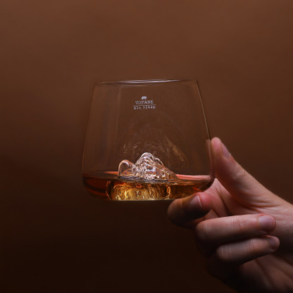 Set of 2 Glasses TOPOGRAPHIC: Tofane & Marmolada