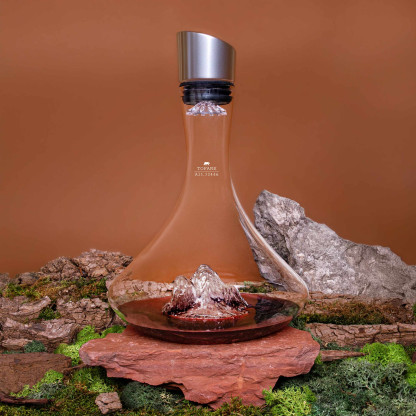 Wine decanter TOPOGRAPHIC : Tofane