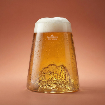 Long Drink Glass TOPOGRAPHIC:  Marmolada
