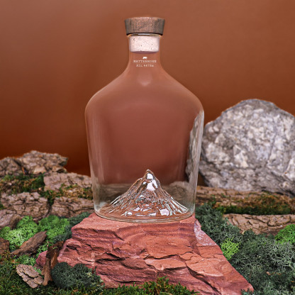 TOPOGRAPHIC Spirits Decanter: Matterhorn