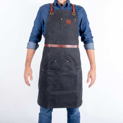 tablier laniere cuir