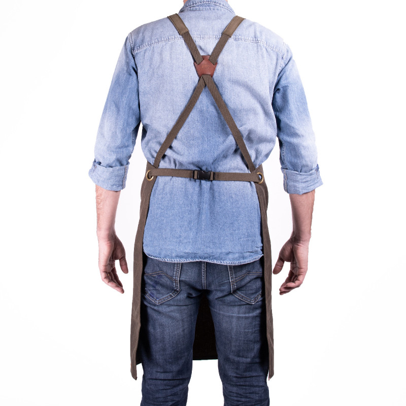 tablier laniere cuir