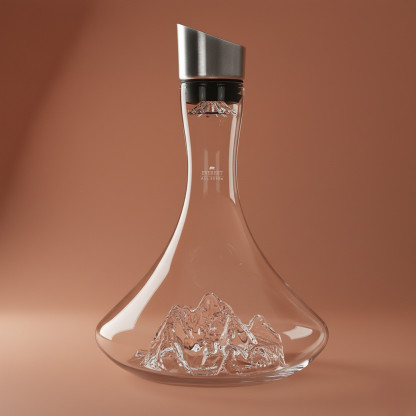 Carafe à décanter TOPOGRAPHIC : Mont Everest | Alaskan MAKER