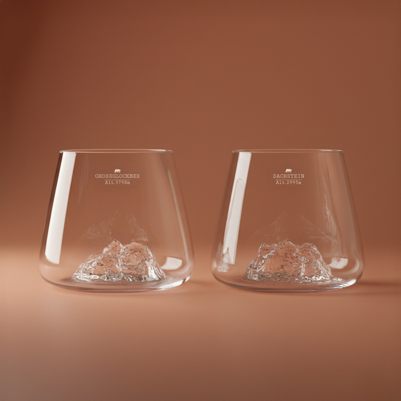 Set de verres à whisky Dachstein & Grossglockner