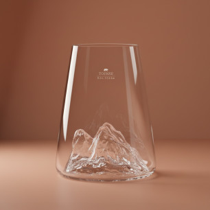 Long Drink Glass TOPOGRAPHIC : Tofane