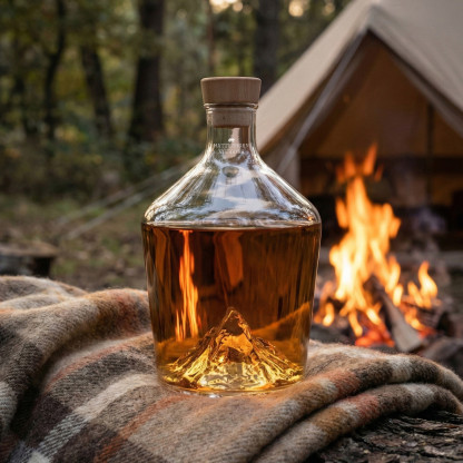 TOPOGRAPHIC Spirits Decanter: Matterhorn