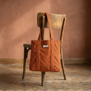 Alaskan Maker corduroy tote bag