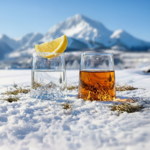 Set of 2 Shot Glasses – Everest & Mont Blanc