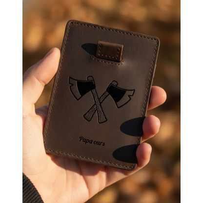 Portefeuille en cuir Magic Handy | Alaskan Maker