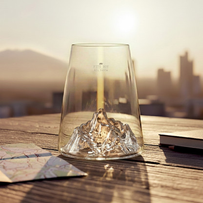 Verre tumbler Fitz Roy, touche d’aventure
