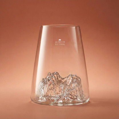 Verre Design La Meije TOPOGRAPHIC