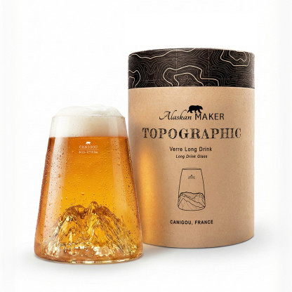 Verre design Canigou