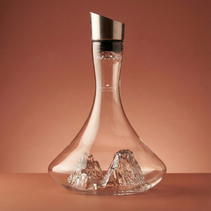 Carafe à vin Aiguille du Midi TOPOGRAPHIC