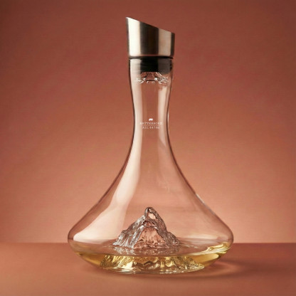 Carafe à décanter TOPOGRAPHIC : Mont Matterhorn| Alaskan MAKER