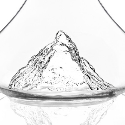 Decanter TOPOGRAPHIC: Mount Matterhorn| Alaskan MAKER