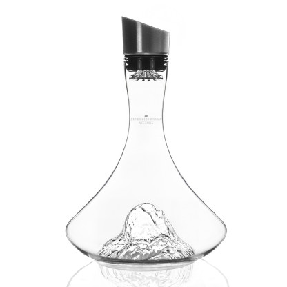 Topographic decanter: Pic du Midi - Alaskan MAKER