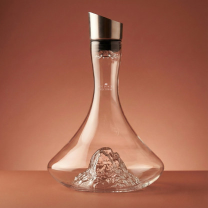 Carafe à décanter TOPOGRAPHIC : Pic du Midi| Alaskan MAKER